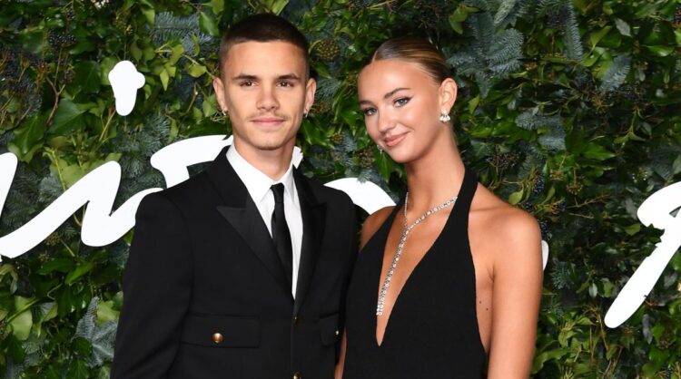 Romeo Beckham ile sevgilisi Mia Regan’ın kırmızı halı heyecanı