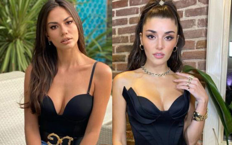 Hande Erçel’in Demet Özdemir’i kıskandığı iddia edildi 