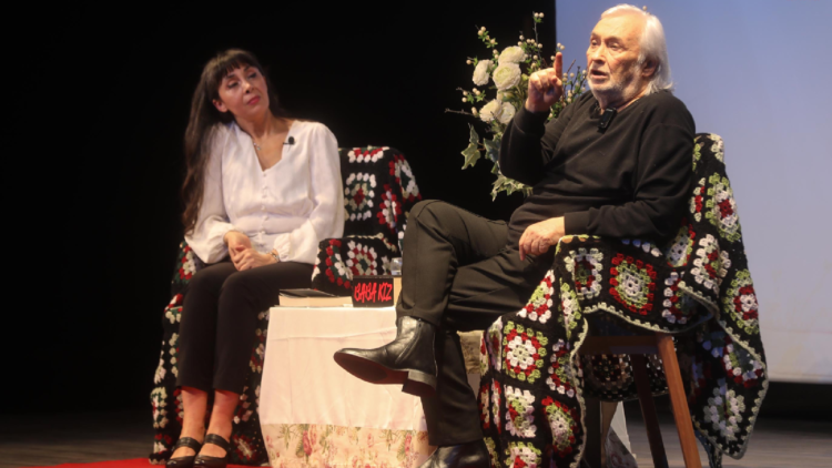 Müjdat Gezen, kızı Elif ile aynı sahneyi paylaştı