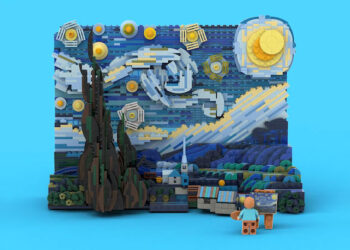 Van Gogh’un Yıldızlı Gecesi Lego’ya dönüşüyor!