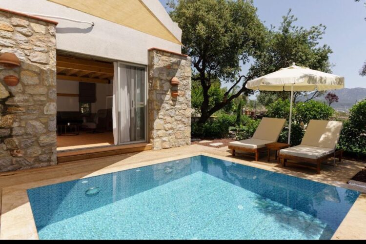 Tatilde doğaya teslim olun: Odette Bodrum