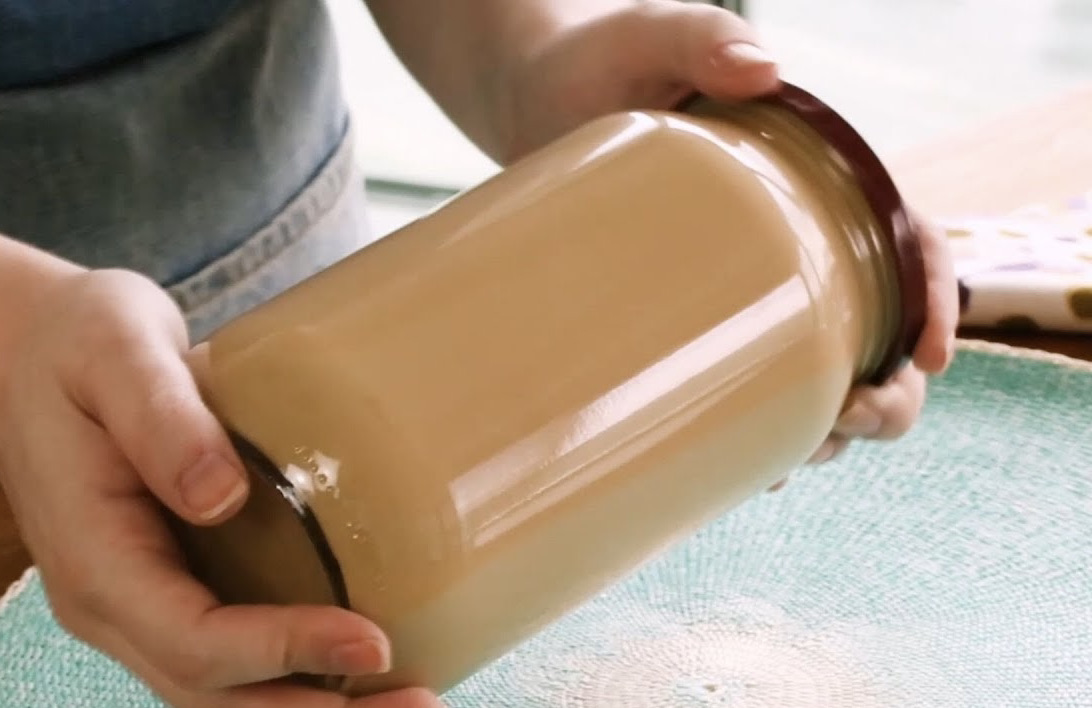 kavanozda soğuk kahve