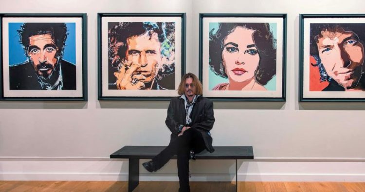 Johnny Depp’in çizimleri milyonlara mal oldu!