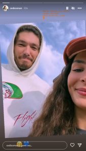 Ebru Şahin ve Cedi Osman çiftinden Amerika pozları