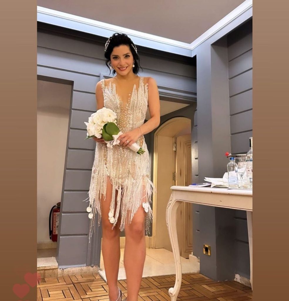 Merve Boluğur ile Mert Aydın’ın düğün kareleri