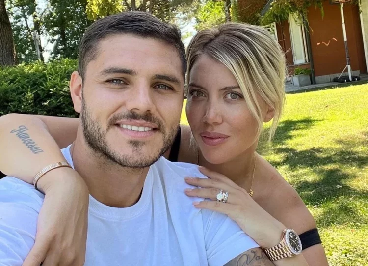 Galatasaraylı yıldız Mauro Icardi'nin eşi Wanda Nara ve rapçi L-Gante'in dudak dudağa görüntüleri yayınlandı!