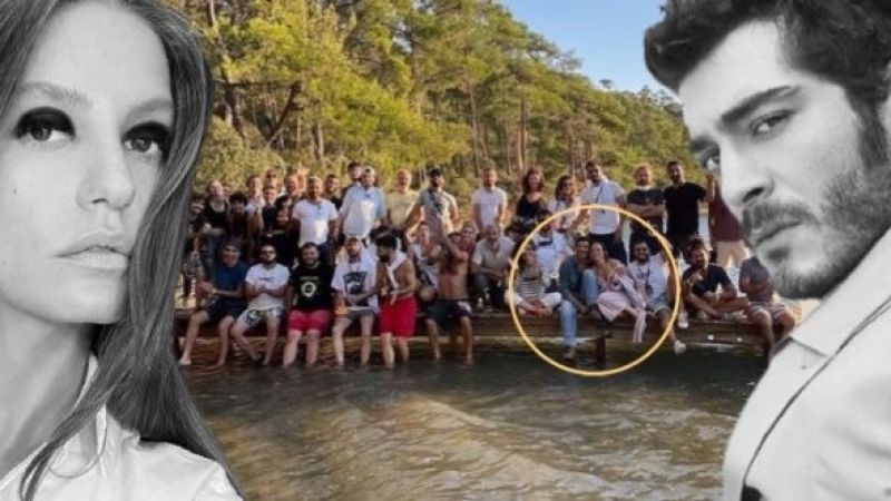 Serenay Sarıkaya ve Burak Deniz'in yeni projesi! Şahmeran dizisinden ilk görüntüler!