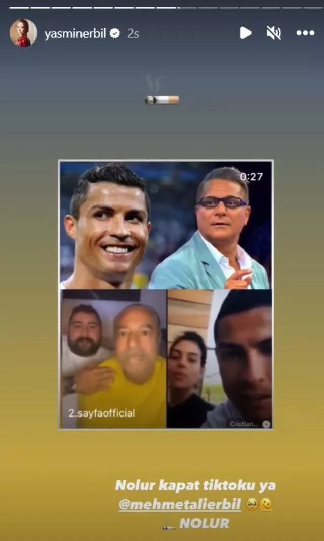 Mehmet Ali Erbil Ronaldo ile kandırıldı. Yasmin Erbil babasına yalvardı