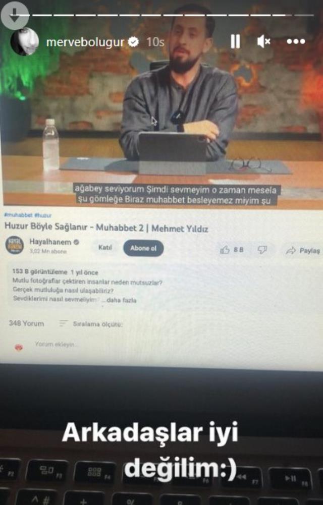 Mutlu başlayan evliliğini bitirme kararı alan Merve Boluğur maneviyata neden yöneldi ?