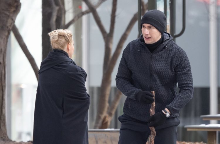 Adam Driver ve Aubrey Plaza’lı ‘Megalopolis’ filminin setinden ilk görüntüler geldi