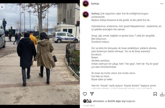 Evliliğini bitiren Fazıl Say'dan beklenmedik karar! "İyi değilim"