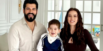 Fahriye Evcen çocuğunun ismini açıkladı