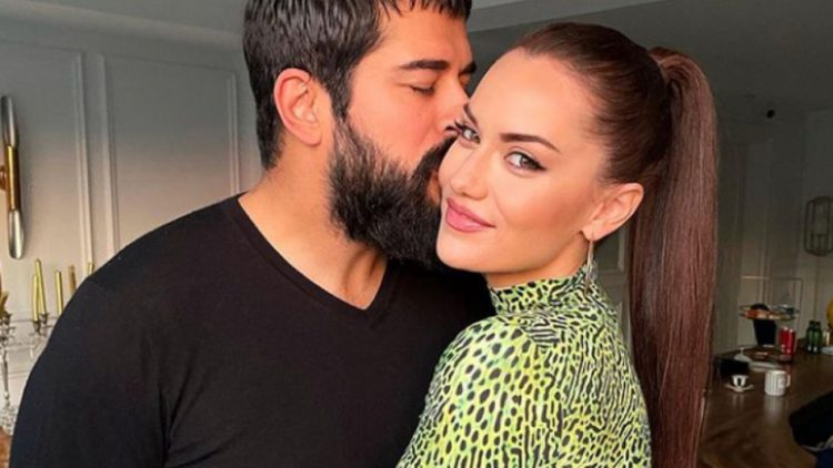 Burak Özçivit eşi Fahriye Evcen'e dudak uçuklatan bir hediye aldı!