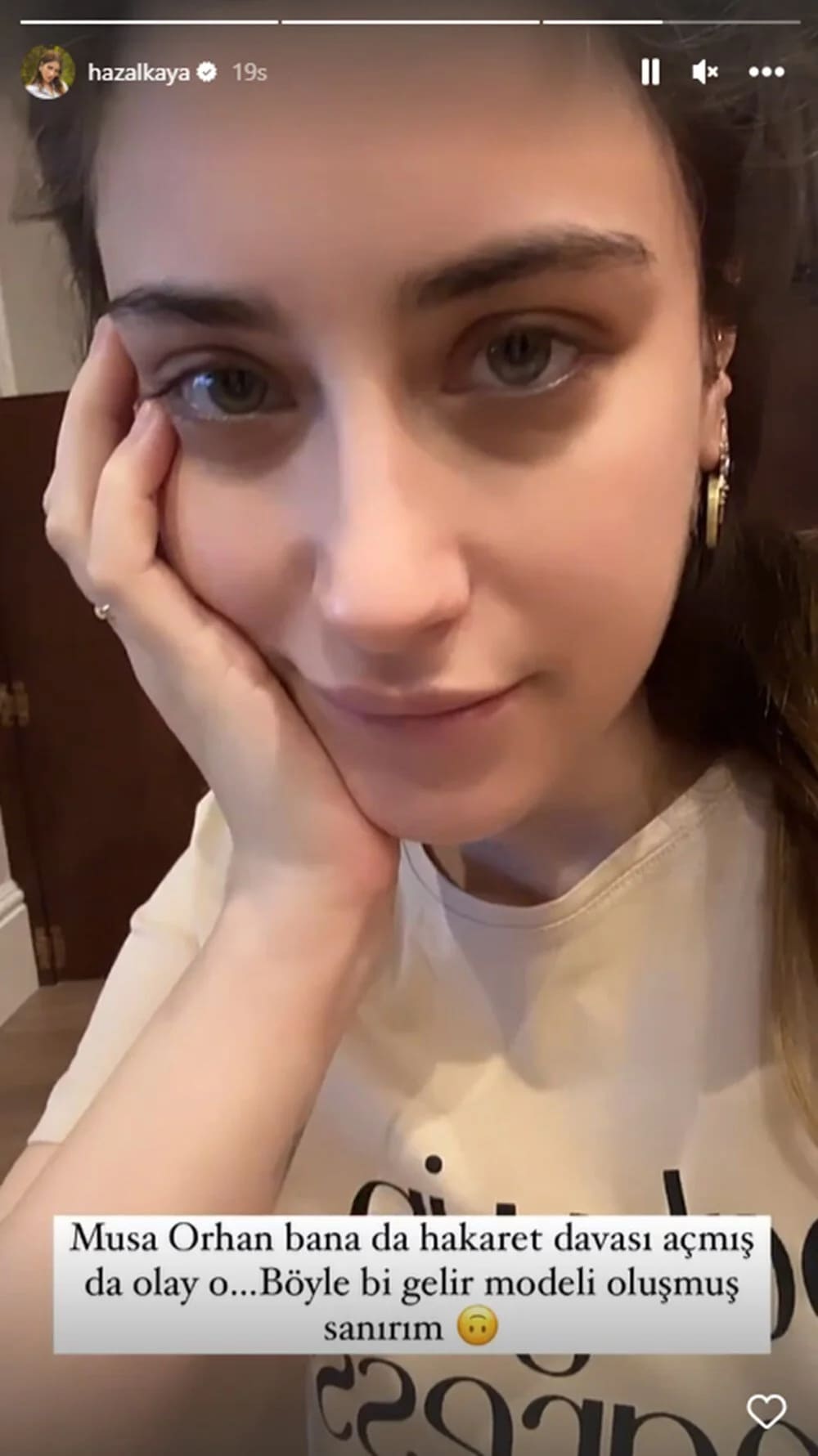 Hazal Kaya ‘hakaret’ gerekçesiyle ifade verdi!