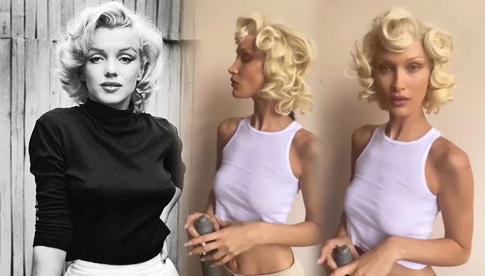 Yeni Marilyn Monroe Bella Hadid