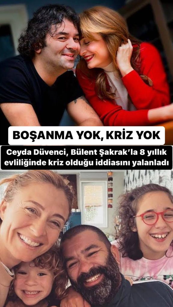 Ceyda Düvenci ve Bülent Şakrak 'ayrılık yok' dedirtti!