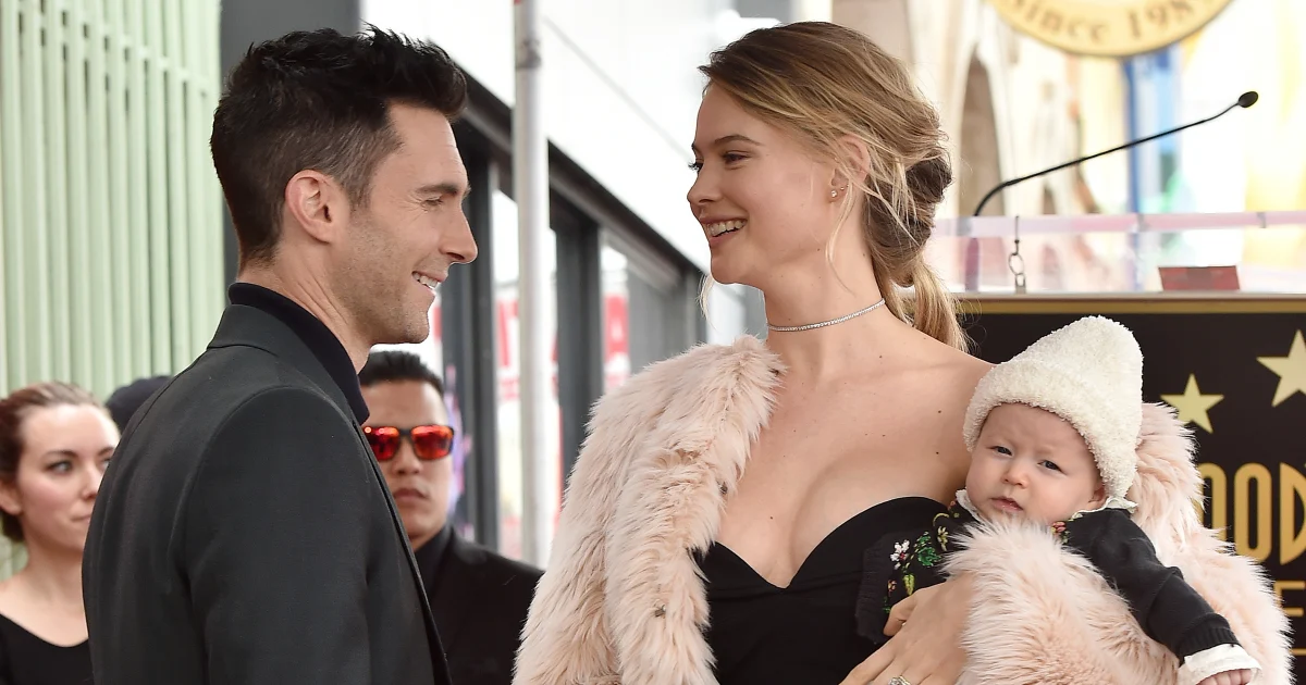 Adam Levine ve Behati Prinsloo nun üçüncü çocukları dünyaya geldi 1