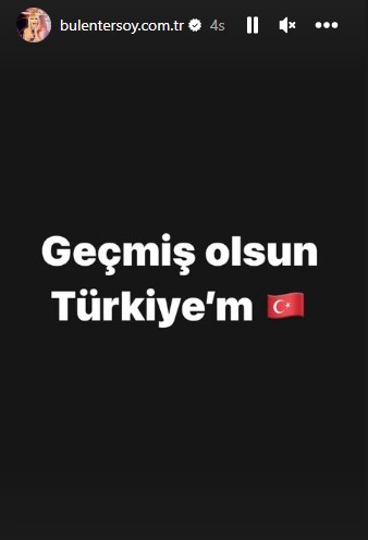 Büyük deprem ardından ünlülerin geçmiş olsun mesajları bülent ersoy