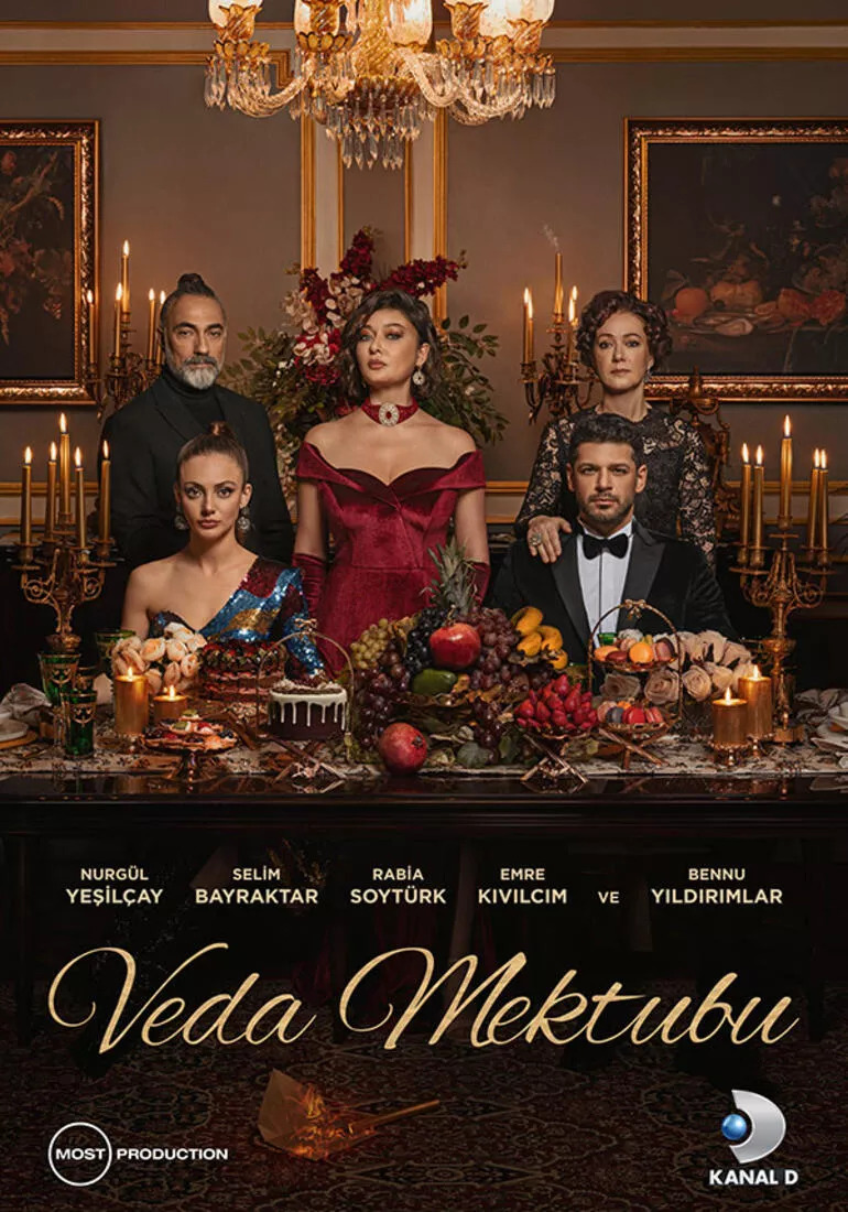 Merakla beklenen 'Veda Mektubu' dizisinden göz kamaştıran afiş!