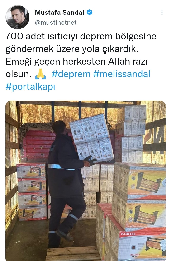 Mustafa Sandaldan 700 ısıtıcı yardımı-1 - All Magazine Mustafa Sandal’dan 700 ısıtıcı yardımı
