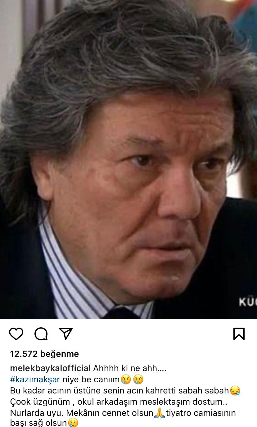 Oyuncu Kazım Akşar vefat etti