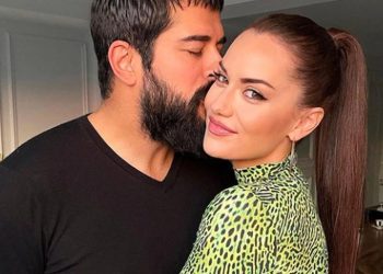 Fahriye Evcen ve Burak Özçivitin aşk karesi