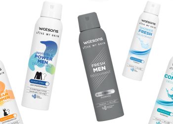 Watsons’ın deodorantları ile gün boyu ferahlık sizinle