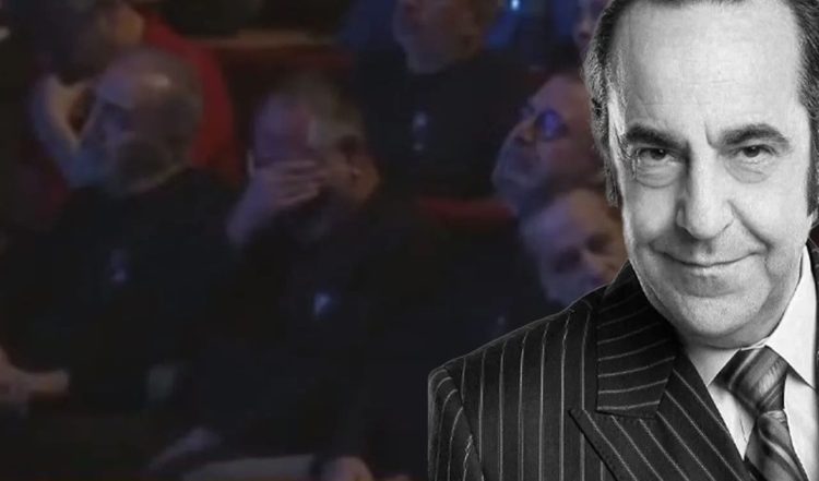 Özkan Uğur’un cenaze töreninde Cem Yılmaz gözyaşlarına boğuldu