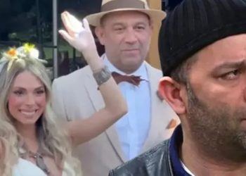 Şevket Çoruh 5 yıllık eşiyle düğün yaptı!