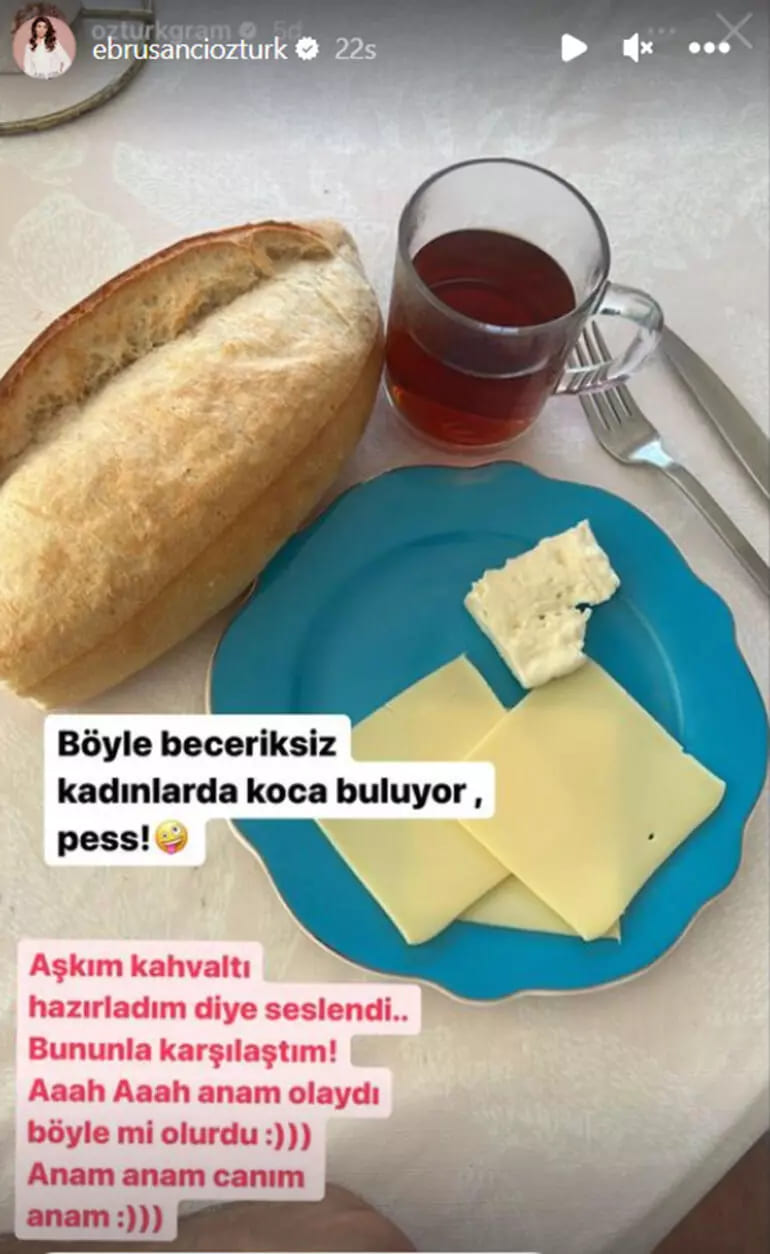 Ebru Şancı’dan dikkat çeken paylaşım: Böyle beceriksiz kadınlar da koca buluyor, pes!