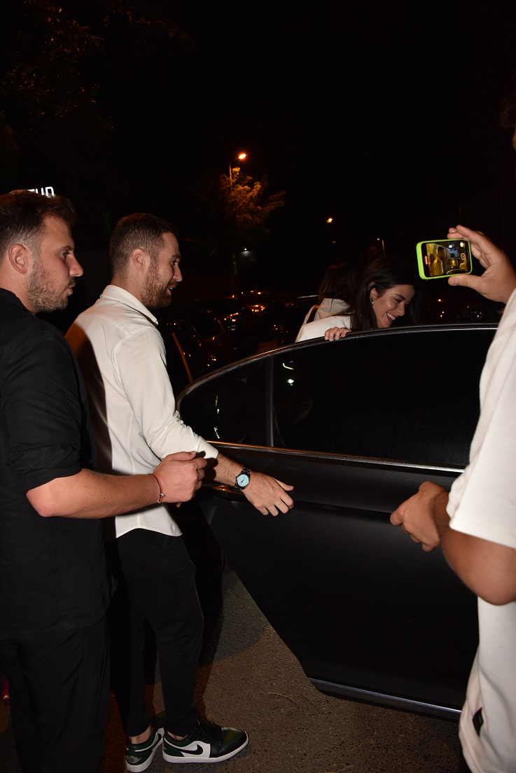 İlayda Alişan ve Oğulcan Engin, Etiler gecelerinde 