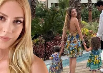 Kenan İmirzalıoğlu ve Sinem Kobal çiftinden ilk aile pozu