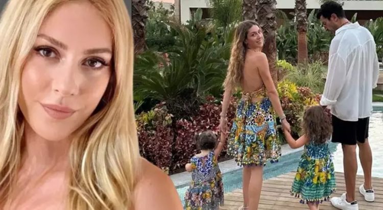 Kenan İmirzalıoğlu ve Sinem Kobal çiftinden ilk aile pozu