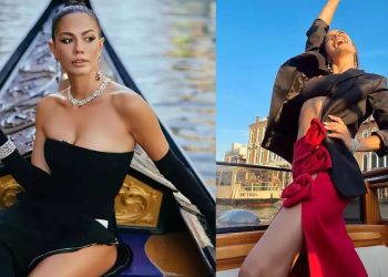 Demet Özdemir’in Kineo Ödül Töreni’nde giydiği elbise olay yarattı