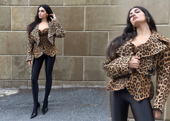 Hazar Ergüçlü’den sosyal medyada stil fırtınası